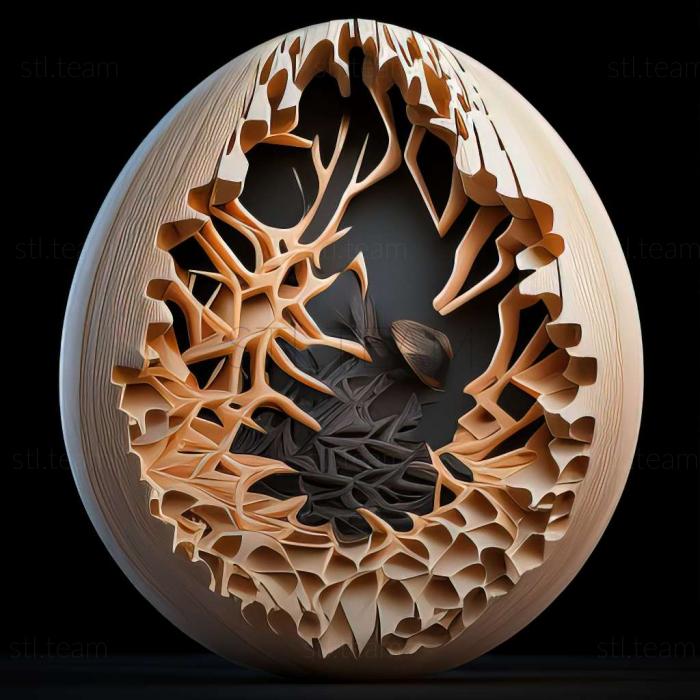 3D модель Висиджування яйце плану Hatch (STL)